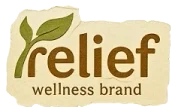 Relief Wellness brand logo - solution for hair fall and healthy roots