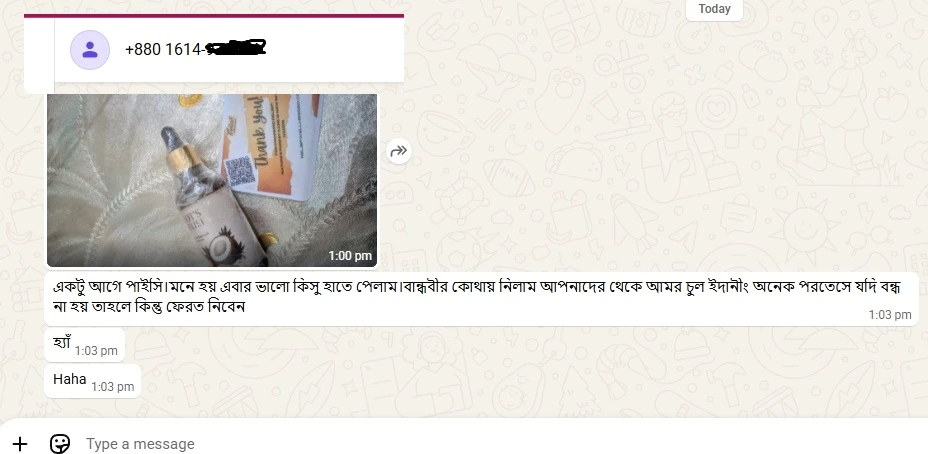 Customer reviews .HAIR FALL STOPPED
